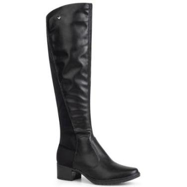 Imagem de Bota Cano Longo Mississipi J0334 Feminina - Preta-Feminino