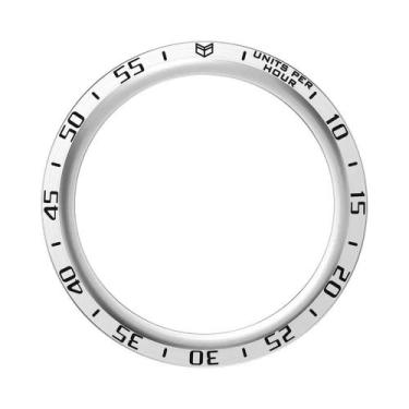 Imagem de Capa De Metal Para Smartwatch Samsung Galaxy Watch 6 5 4 Classic, Beze