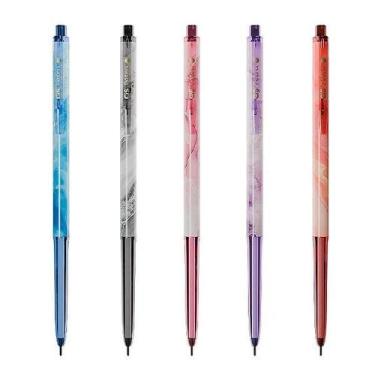 Imagem de CANETA ESFEROGRÁFICA CIS PETRA - Ponta 0.7mm - Azul e Preta, Roxo