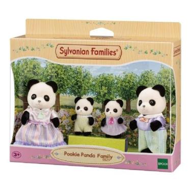 Imagem de Brinquedo Sylvanian Families Familia Pandas Graciosos 5529