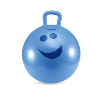 Imagem de Bola Infantil de Saltar 60cm LiveUp, Azul