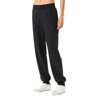 Imagem de Calça Colcci Moletom Comfort Cós Elástico Preta Feminina-Feminino