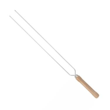 Imagem de Espeto Duplo Para Churrasco 55cm- 3206 - Mor Espeto Duplo 55cm Mor 320