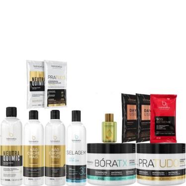 Imagem de Kit Borabella Não Chore + Selagem + Neutra + Boratx + Pratudo