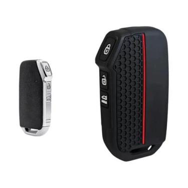 Imagem de Capa De Silicone Para Chave Remota De Carro KIA Para KN Sportage R Sti