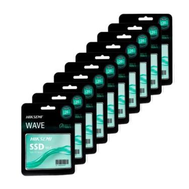 Imagem de Kit 10 ssd 120gb hiksemi wave sata 3 2,5 7mm hs-ssd-wave(s) 120g