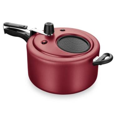 Imagem de Panela de Pressão MTA 6 Litros com Visor de Vidro  Segurança, Praticid