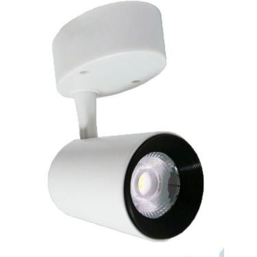 Imagem de Spot Sobrepor Led 7w Bivolt Delis Branco 3000K - Bela Home Iluminação 