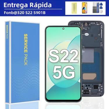 Imagem de Tela Completa Samsung Galaxy S22 5G (LCD) Para Reposição - Modelos S90