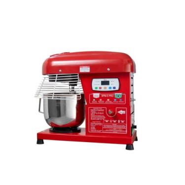 Imagem de Batedeira Planetária Profissional Maná 5 Litros Bivolt, Vermelho, Bivo
