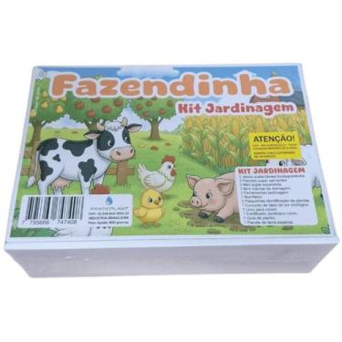 Imagem de Kit Jardinagem Infantil Criança Completo Brinquedo Educativo - Praticp
