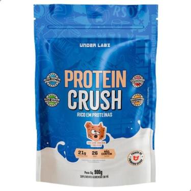 Imagem de Protein Crush 100% Whey Tasty Coenzima Q10 Coq10 Refil 900g Under Labz