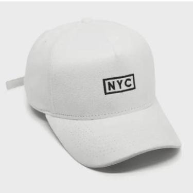 Imagem de Boné Aba Curva NYC Hype Camurça New York City Camurça Snapback NY Premium Originals-Uni...