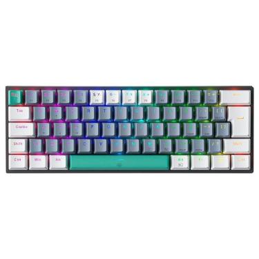 Imagem de Teclado Mecânico Gamer Machenike K500-B61, RGB, Switch Blue,Layout 60% Compacto, HotSwa...