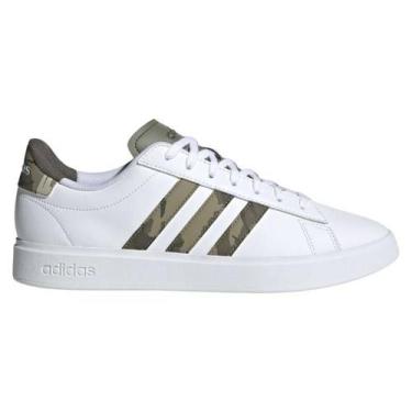 Imagem de Tênis Adidas Grand Court 20 - Masculino - Branco, 41