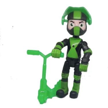 Imagem de Boneco Action Figure Ben 10 Patinete Miniatura H8 - Bleach