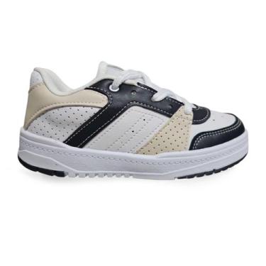 Imagem de Tênis Menina Infantil K360 Estilo Respitec Conforto Kidy, 31, Branco, 
