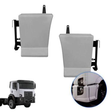 Imagem de Antifurto Estribo Volkswagen Constellation 2 Degraus Par BL - Rodoplas