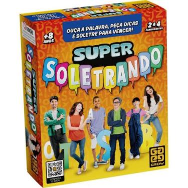 Imagem de Jogo de Tabuleiro Super Soletrando - GROW
