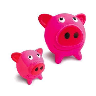 Imagem de Brinquedo Vinil Porquinho para Cães Pets American Pets