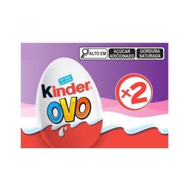 Imagem de Chocolate Ovo Kinder Meninas Chocolate ao Leite 2 unidades