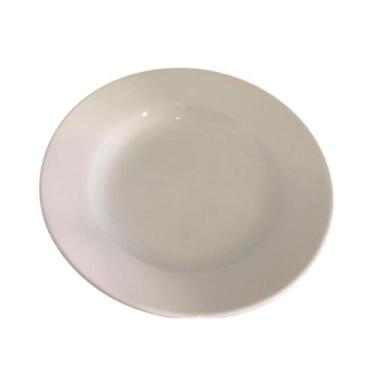 Imagem de Jogo Com 4 Pratos Fundos Porcelana Branca - Fullfit