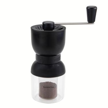 Imagem de Moedor de Café Manual 61769010 com Regulador de Grãos em Plástico Abs e Moinho em Cerâmica Tramontina