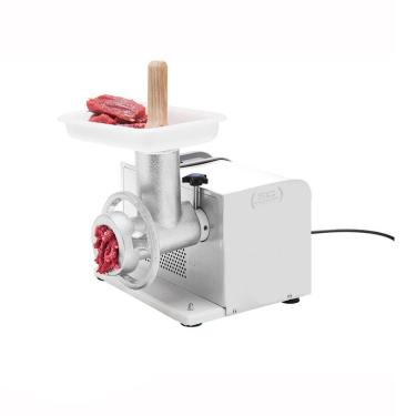 Imagem de Moedor de Carne e Extrusor de Massa Pro Branco Boca 08 Motor 1-3Cv 220V Multifuncional Anodilar