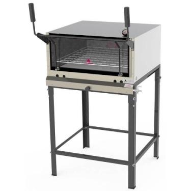 Imagem de Forno Industrial Progás PRP-770 G2 125L A Gás Inox Com Pedra Refratári