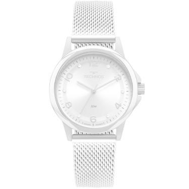 Imagem de Relógio Technos Feminino Ref: 2035nft/1k Mesh Elegance Prateado