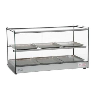 Imagem de Estufa Salgados Quente 6 Bandejas Com Led Inox Erato com Termostato Ti