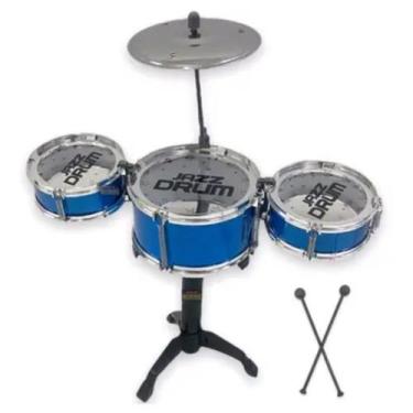 Imagem de Bateria Infantil Brinquedo Musical Educativo Completo - Toy King