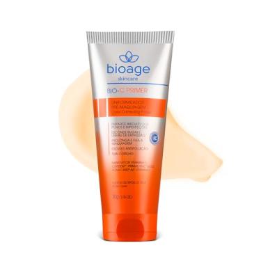 Imagem de Bioage Bio-C Primer Facial Uniformizador 30g - Primer Pré-Maquiagem Efeito Matte Desmaquilante Fixador com Vitamina C Escudo Antipoluição