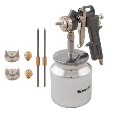 Imagem de Pistola de Pintura Stels Sistema de Pulverização MP Tanque Baixo Inox MTX 11CM 750ML