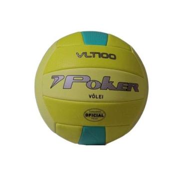 Imagem de Bola de Volei Poker Training VLT 100 - Amarazul, Amar, Azul