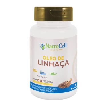 Imagem de Óleo de Linhaça 60 cápsulas MacroCell