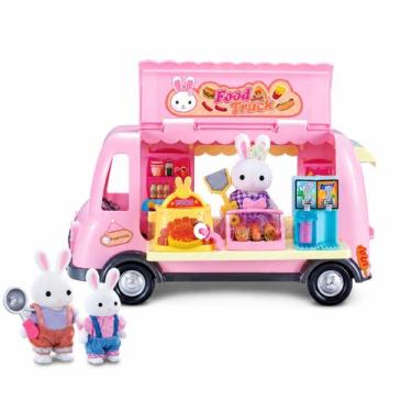 Imagem de Casinha Feliz Food Truck Infantil Zoop Toys Colecionável