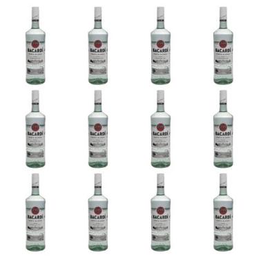Imagem de Kit 12 Rum Bacardi Carta Blanca Superior 980 Ml