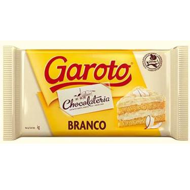 Imagem de Barra de Chocolate Branco 1kg - Garoto