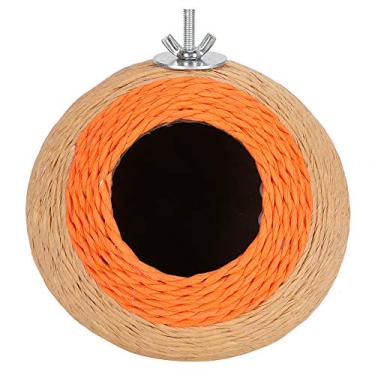 Imagem de Ninhos de Pássaros Zerodis, Casco de , Ninho de Pássaros, Casa de Casa, Gaiola para Chocagem de Ninho de Pássaro Tecido à Mão para Esquilo de Hamster de Papagaio
