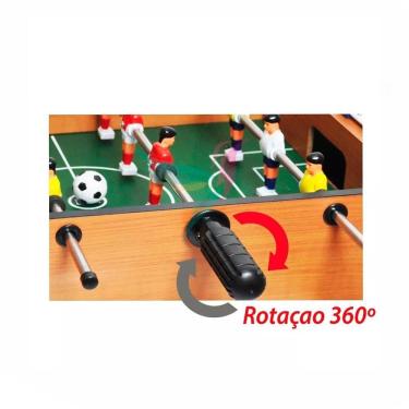 Imagem de Jogo Futebol De Mesa Pebolim Totó Super Craque Dm Toys