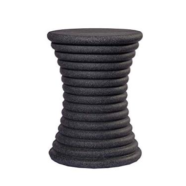 Imagem de Banqueta carretel - Studio Zanini (PRETO MARMORE)