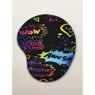 Imagem de Mouse Pad Com Apoio Gota - Frases