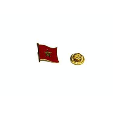 Imagem de Pin da bandeira do Marrocos