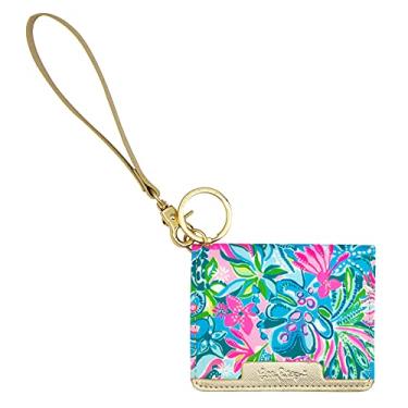 Imagem de Lilly Pulitzer Carteira para porta-cartões de identidade, porta-cartões de crédito fino...