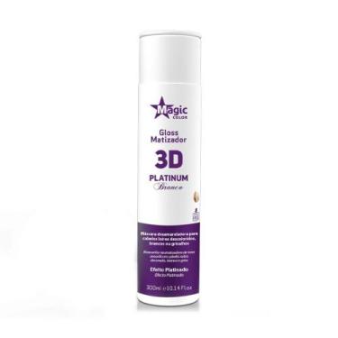 Imagem de Magic Color Gloss Matizador 3D Platinum Branco 300ml