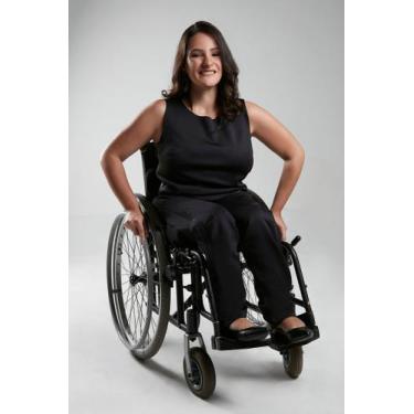 Imagem de Calça Feminina Sudha P -  Cadeirantes E Pessoas Com Mobilidade Reduzid