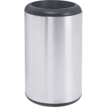 Imagem de Lixeira Tramontina Cápsula sem Tampa em Aço Inox - 31 L