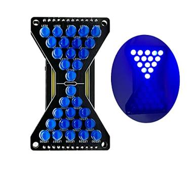 Imagem de Treedix Solder Practice Kit Electronic Hourglass Led DIY Kits Welding Practice Board Blue Ray Assemble Soldering Practice Fun Project