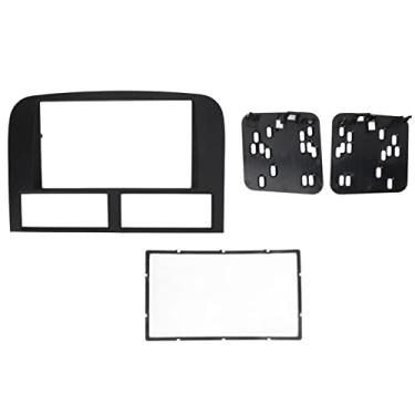 Imagem de Kit de guarnição de painel de carro 丨 Painel de rádio estéreo de carro 丨 Kit de guarnição de instalação de painel 2 Din substituição de moldura de rádio estéreo